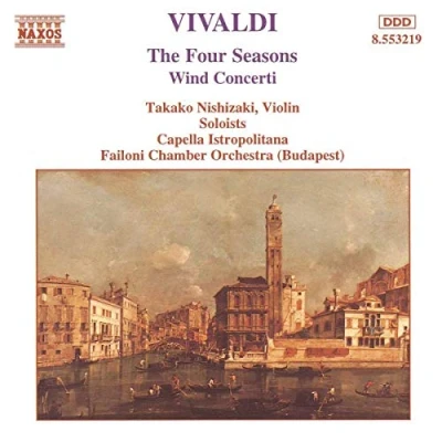 Afbeelding van Takako Nishizaki, Capella Istropolitana, Fuiloni Chamber Orchestra Vivaldi: The Four Seasons/Wind Conceti (CD)