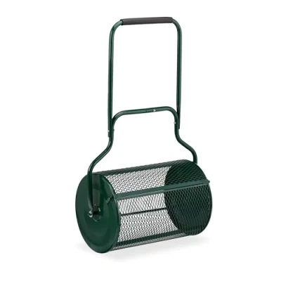 Afbeelding van strooiwagen gazon 75 l staal groen