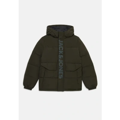 Afbeelding van Jack &amp; Jones Junior Jcospeed Puffer Winterjas voor kinderen, Maat: 176, Olive