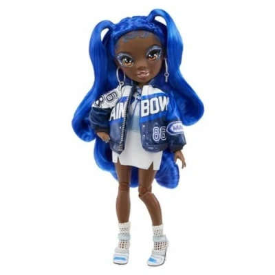 Afbeelding van Rainbow High Serie 4 Coco Vanderbalt Blauw Modepop