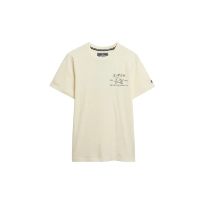 Afbeelding van Superdry Cutters AND Makers Tshirt print, Heren, Maat: XL, Bone white