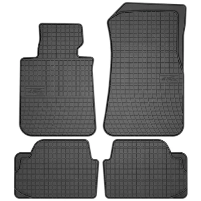 Afbeelding van M MOTOS Rubberen vloermatten voor BMW 1 Serie E88 2007 2013 Verbeter je reiscomfort met de zwarte antislip mat auto en automat alle weersomstandigheden, bescherming tegen jaren