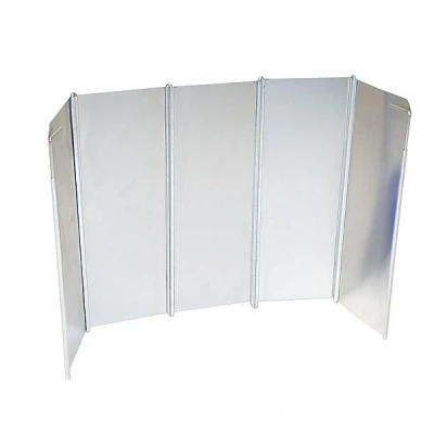Afbeelding van Bo Camp Kookwindscherm Aluminium 26 X 49 Cm.
