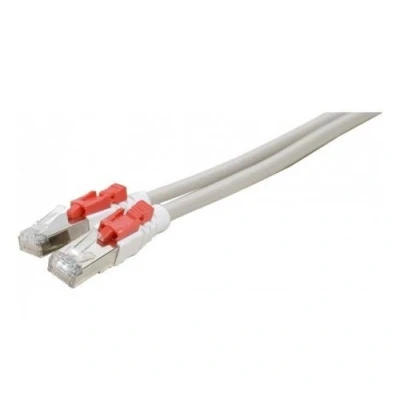 Image de Cordon RJ45 catégorie 6 S/FTP à verrouillage gris 3 m