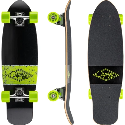 Afbeelding van Osprey Overturn 27.5&quot; Cruiser Skateboard Abec 7 Lagers Lichtgewicht, Duurzaam en Perfect voor Elke Rit
