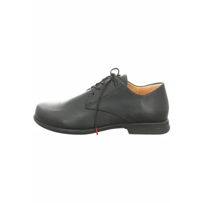 Afbeelding van Think! Veterschoenen, Dames, Maat: 39.5, Schwarz Leer