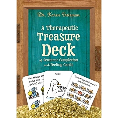 Afbeelding van A Therapeutic Treasure Deck of Sentence Completion and Feelings Cards