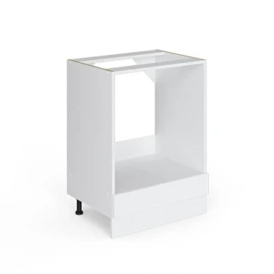 Afbeelding van Vicco Ovenombouwkast R Line, Wit/Wit, 60 cm zonder werkblad