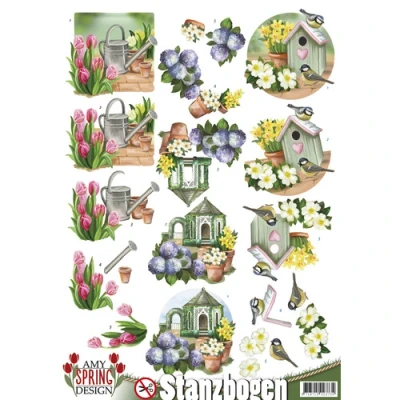 Afbeelding van Nr. 1 Spring 3D Push Out Amy Design