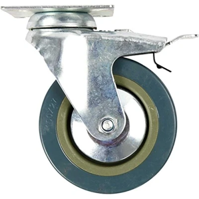 Afbeelding van Zwenkwielen, h: 130 mm, d: 100 4stuks