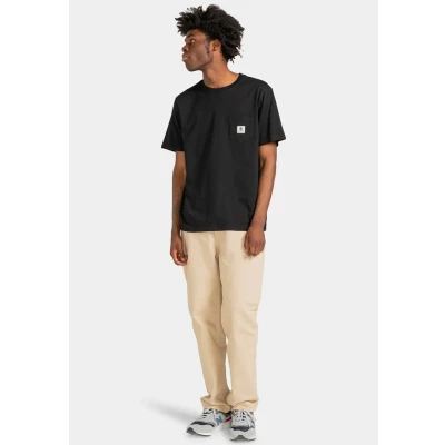 Afbeelding van Element Basic Pocket Tshirt basic, Heren, Maat: Small, Flint black