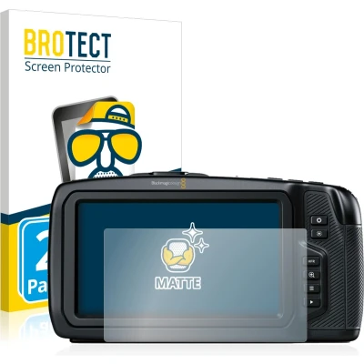 Afbeelding van BROTECT Screenprotector voor Blackmagic Pocket Cinema Camera 4K / 6K Folie Beschermfolie matte (2 Stuks)