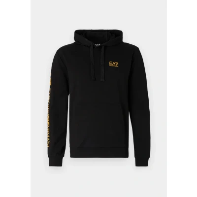 Afbeelding van EA7 Emporio Armani Sweater, Heren, Maat: XS, Black/gold