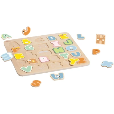 Afbeelding van Classic World Houten Alfabet Puzzel, 27st.