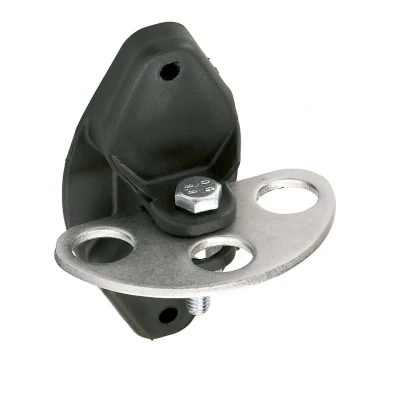 Afbeelding van Ako Poortgreep Insulator Vario Zwart 2 stuks