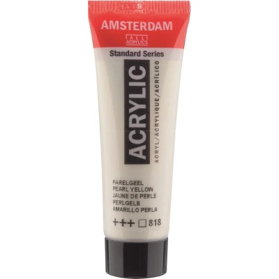 Afbeelding van Acrylverf 818 Parelgeel Amsterdam 20 ml