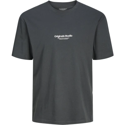 Afbeelding van Jack &amp; Jones Jorvesterbro TEE Tshirt basic, Heren, Maat: Large, Forest river
