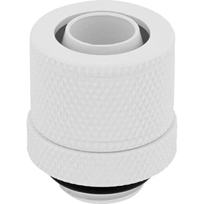Image de CORSAIR Hydro X Series XF Compression Fitting Raccord pour système de refroidissement par liquide blanc (pack 4)
