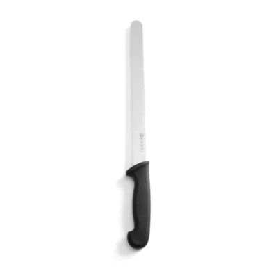 Afbeelding van Hendi Broodmes Golfkartel Zwart 430 mm HACCP Polypropyleen Heft