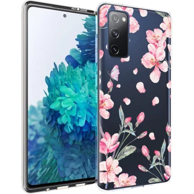 Afbeelding van imoshion hoesje Geschikt voor Samsung Galaxy S20 FE Design Blossom Watercolor