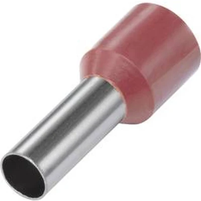 Afbeelding van TRU COMPONENTS 1572425 Adereindhulzen 10 mm² Deels geïsoleerd Rood 100 stuk(s)