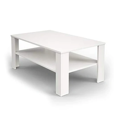 Afbeelding van Vicco Salontafel, wit, 100 x 42 cm