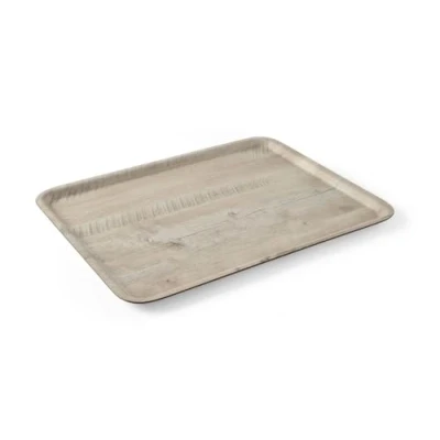 Afbeelding van Hendi Dienblad Rechthoek Melamine Hout Bedrukking Licht Eiken 370x530mm