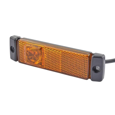 Afbeelding van Zijmarkeringsl led 12V hor mont 130x32mm 2PS 008 645 011