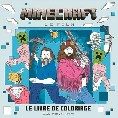 Afbeelding van MINECRAFT LE FILM LIVRE DE COLORIAGE OFFICIEL