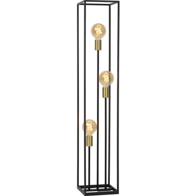 Afbeelding van Lucide RUBEN Vloerlamp 3xE27 Zwart