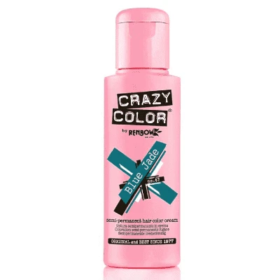Afbeelding van Crazy Color Semi Permanent Hair Blue Jade