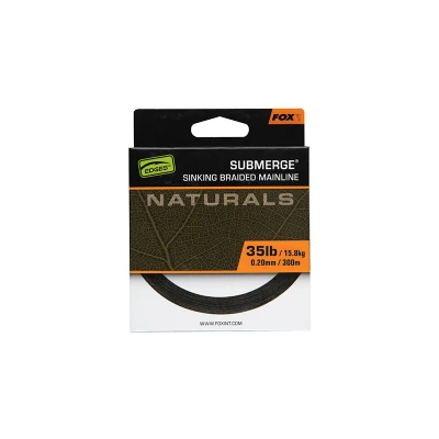 Image de Tresse Fox Edges Sub Naturals Braid Verte foncée 65lb (300m) pêche