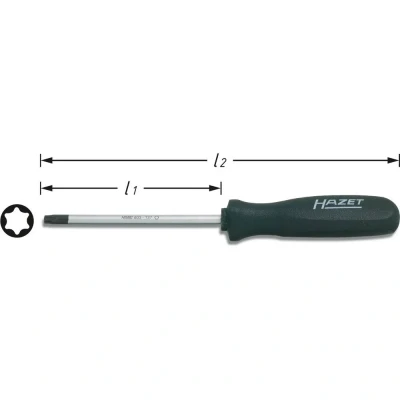 Afbeelding van HAZET Torx trinamic 803 T27 Schroevendraaier 99, 200, 200 Binnen