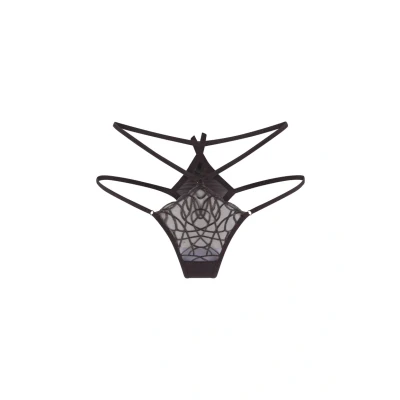 Afbeelding van Lingadore String String, Dames, Maat: Small, Dark pepper