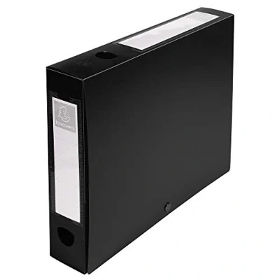 Image de Boite de classement a pression dos 60mm polypropylene 7/10e opaque