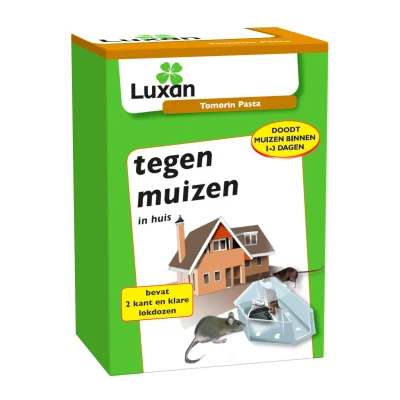Afbeelding van Tomorin Pasta Tegen Muizen 2 Stuks Muizengif Ongediertewinkel