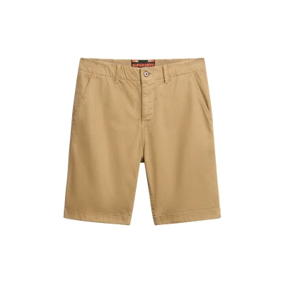 Afbeelding van Superdry Officer Shorts, Heren, Maat: 32, American beige