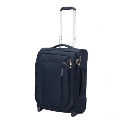 Afbeelding van Samsonite Respark Upright 55 Expandable midnight blue Zachte koffer