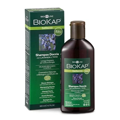 Afbeelding van Bios Line Biokap Shampoo voor veelvuldig gebruik, met wassen en tijm, 200 ml