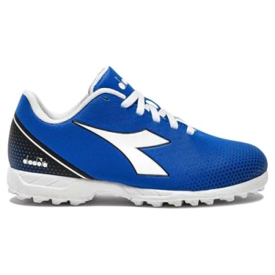 Afbeelding van Diadora Pichichi 7 TF JR Unisex Voetbalschoenen met kunststof noppen voor kinderen, Maat: 29, Royal blue/white/black Pu