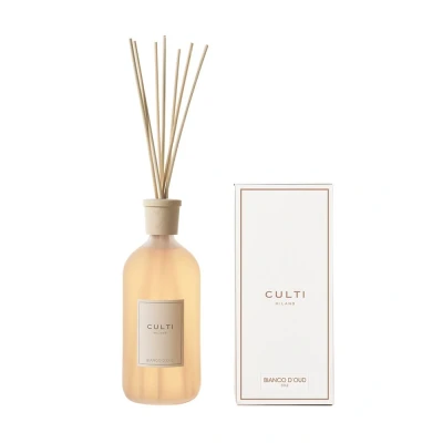 Afbeelding van Culti Milano Classic Bianco D&#039;Oud Diffuser 1000ml Geurstokjes