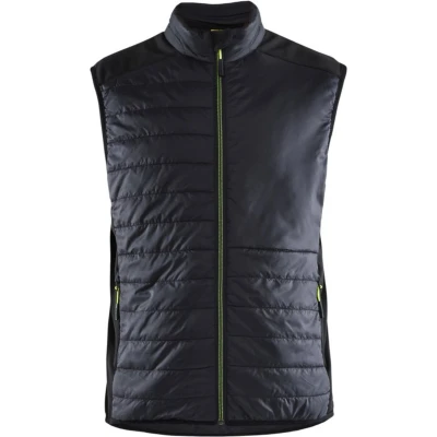 Afbeelding van Blaklader Gevoerde bodywarmer 3863 2030 Zwart/High Vis Geel M