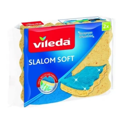Afbeelding van Vileda Slalom Soft Duo Geel
