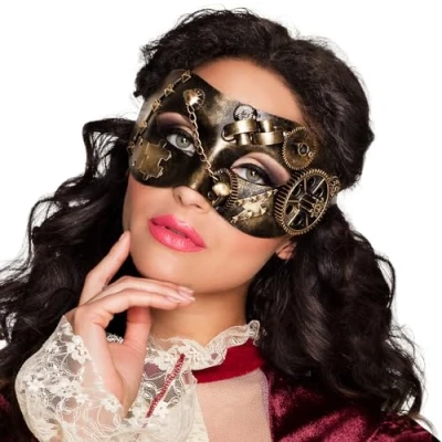 Afbeelding van Boland Oogmasker Steampunk Volwassenen Robot