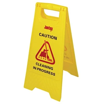 Afbeelding van Jantex waarschuwingsbord Cleaning in progress
