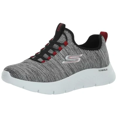 Afbeelding van Skechers Gowalk Arch Fit Atletische trainingsschoenen met luchtgekoeld schuim, sneakers voor heren, Wit Zwart 2