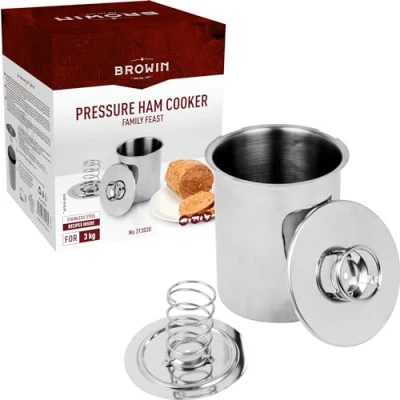 Afbeelding van Multidepot Hampers, model nummer 313030, capaciteit 3 kg vlees, afmetingen 17 x 14 cm, roestvrij staal