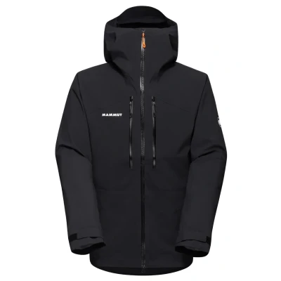 Afbeelding van Mammut Taiss Hooded Outdoorjas, Heren, Maat: XL, Black