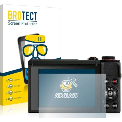 Afbeelding van BROTECT Screenprotector voor Canon PowerShot G7 X Mark III Folie Beschermfolie Beschermglas transparant