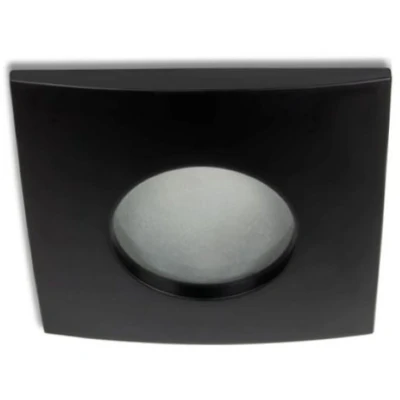 Afbeelding van IP44 LED inbouwspot Evin Vierkant Zwart Sceneswitch Dimbaar 5W Philips